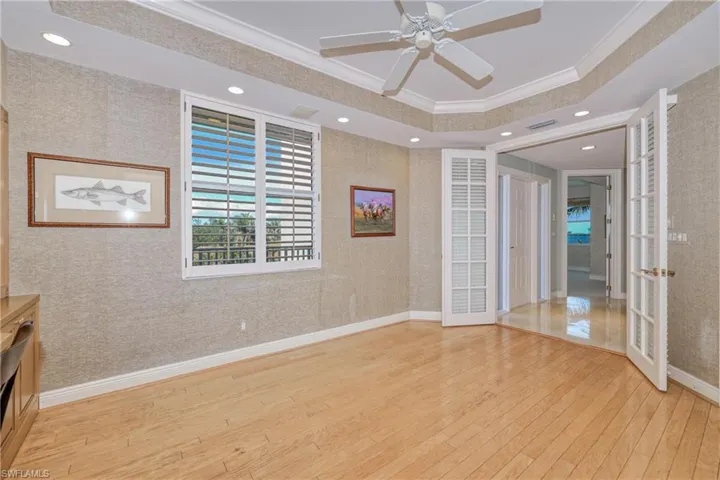 French Doors & wood floors!