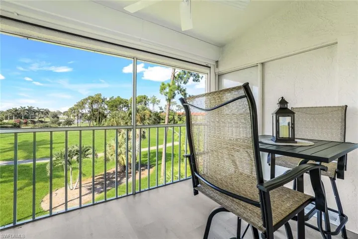Views for the screened lanai.
