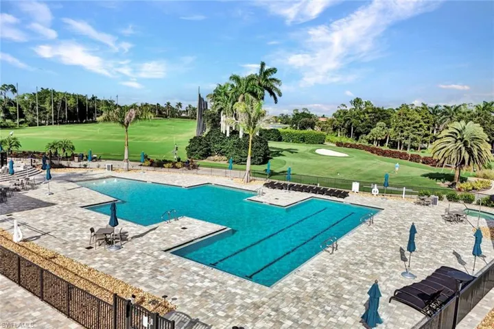 Resort style pool
