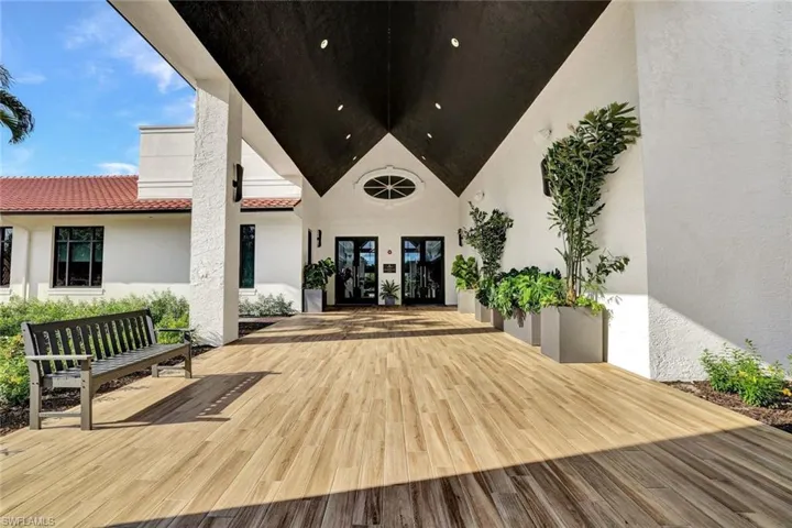 Newly renovated clubhouse.