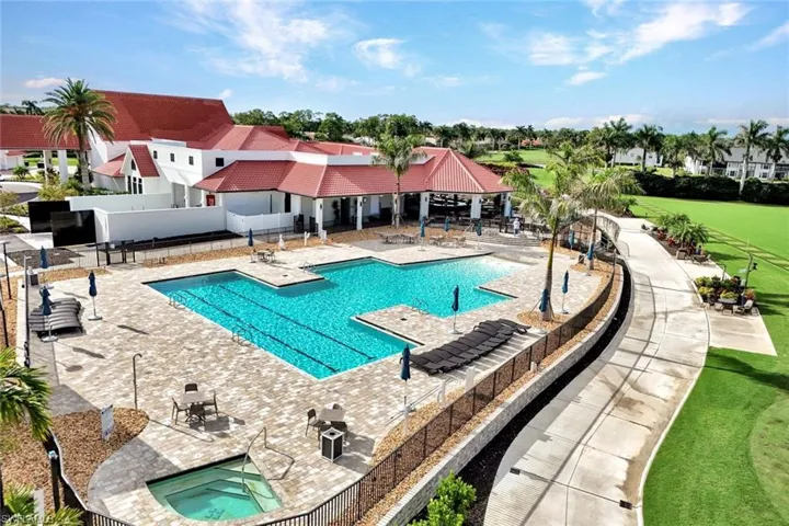 Resort style pool
