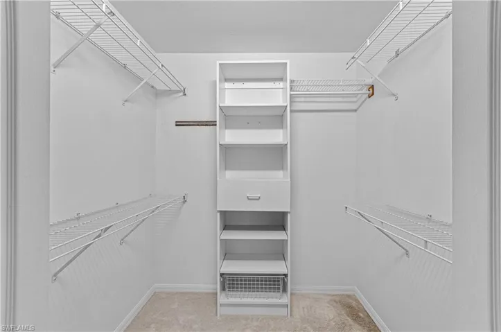Spacious closet