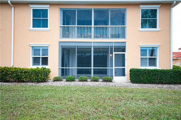 Back of the property (main floor unit)