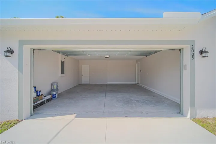 Oversized Two Car Garage