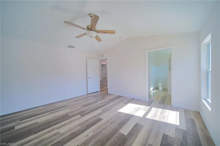 The Oversized Master Bedroom With A Huge Walk-In Closet!