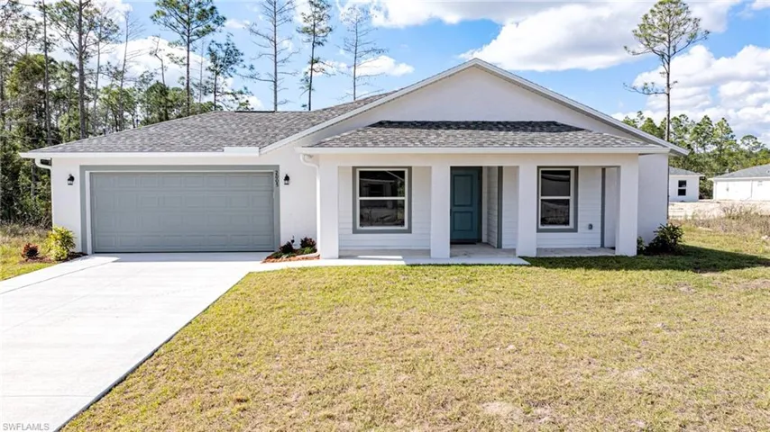 Brand New 3 Bedroom/2 Bathroom Canal Home In The Greenbriar Neighborhood In Lehigh Acres, FL.