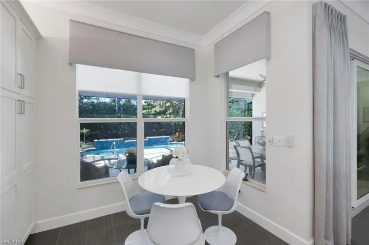 A cozy breakfast nook, perfect for slow mornings sipping coffee