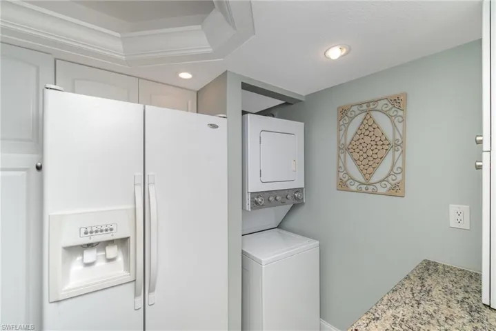 Stackable washer and dryer