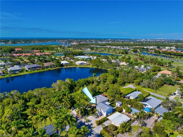 Aerial by Naples Bay