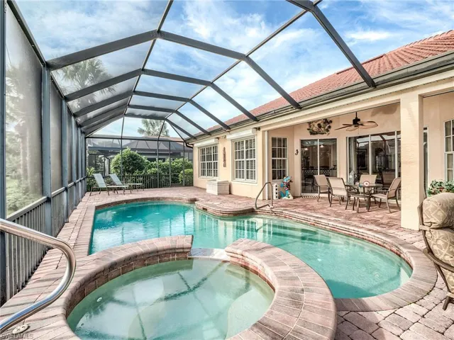 Heated pool and spa