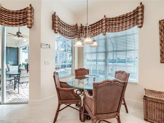 Kitchen dining area