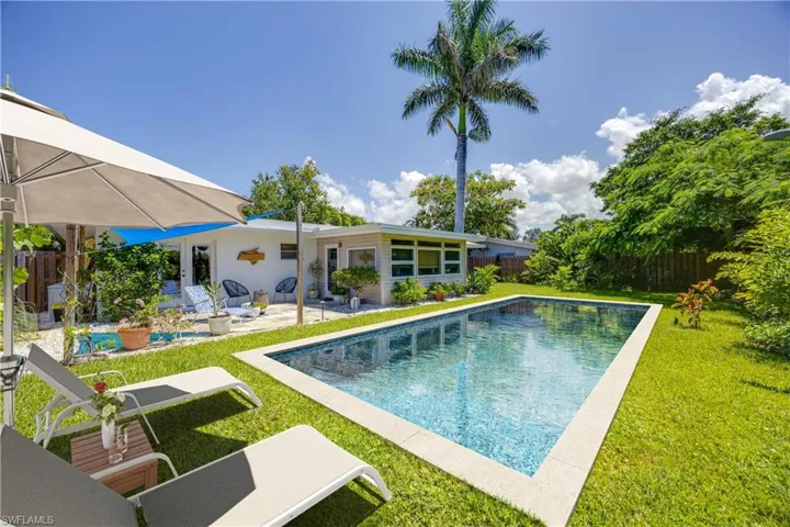 Virtually Rendered Pool in Backyard