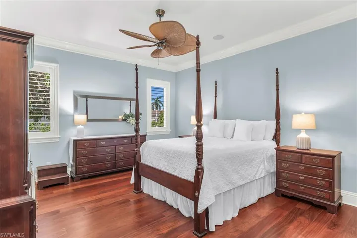 #3 Guest Bedroom, ensuite bath and walk in closet.