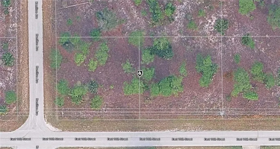 Plat Map. Illustrating the property's boundaries and surrounding infrastructure
