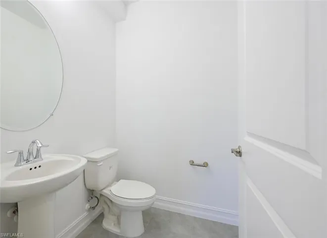 Powder Room on First Floor