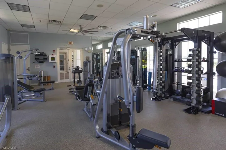 Cardio Room and a Weight Room
