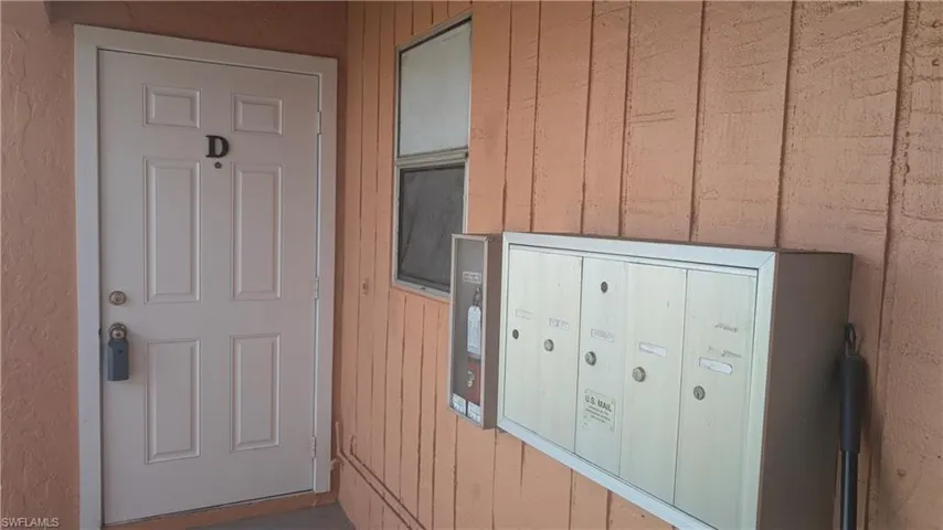 View of exterior entry