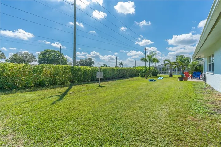 View of yard
