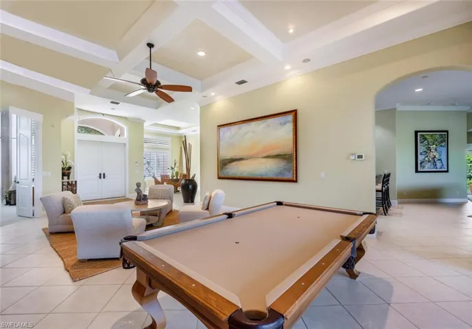 Spacious front entry way