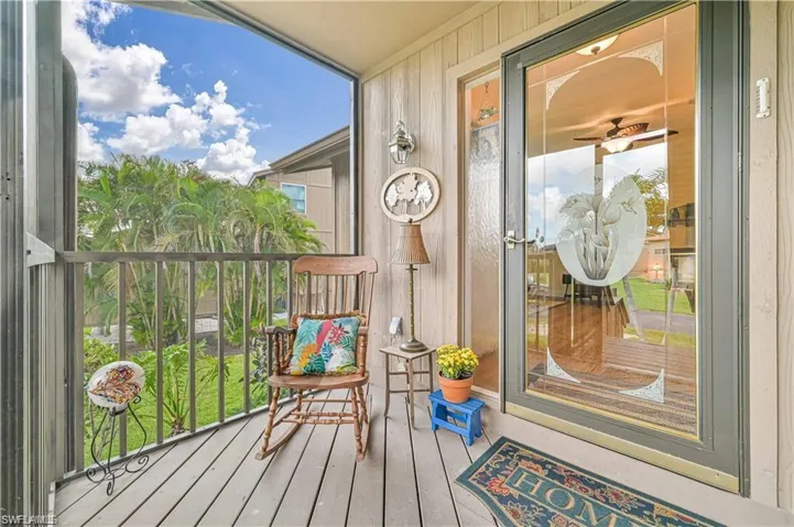 Screened Front Door