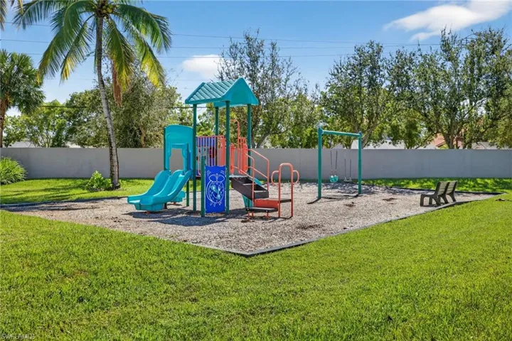 View of community playground