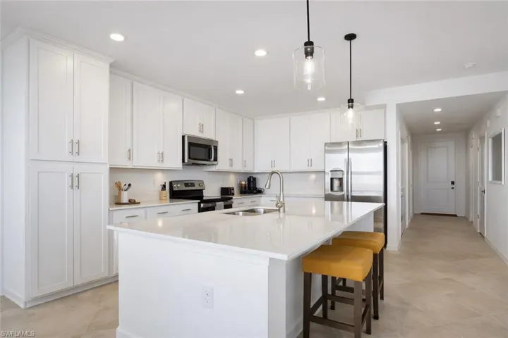 Kitchen and Large Center Island