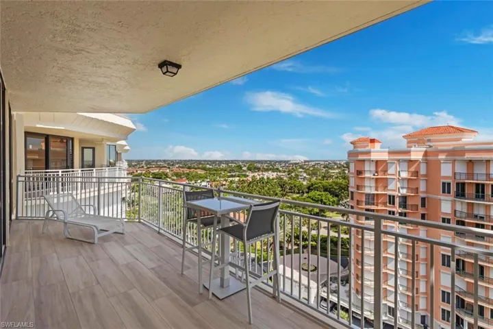 Balcony off guest bedroom
