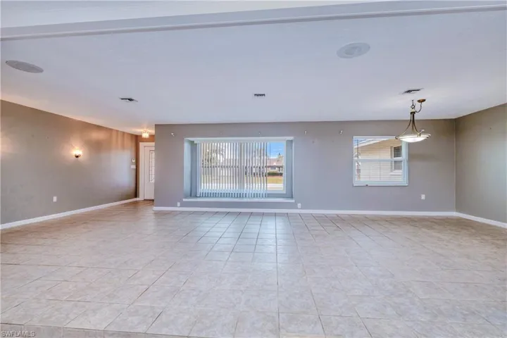 open floor plan