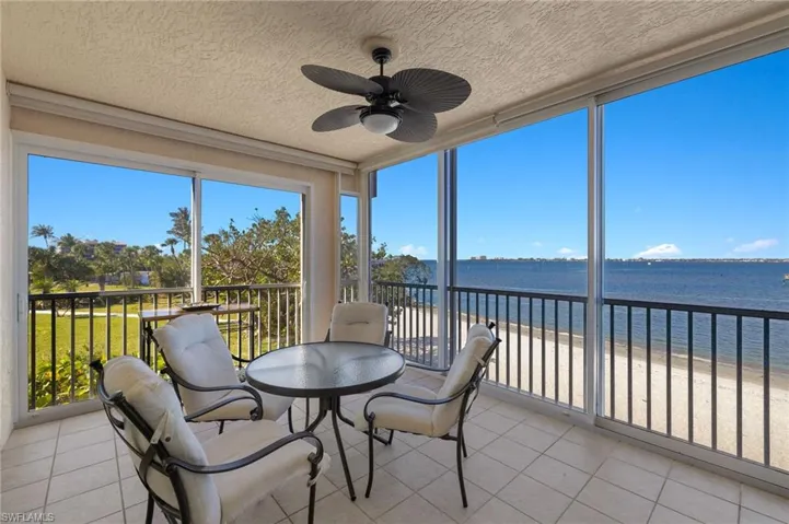Full Corner view with Beach below and River