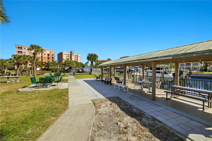 Community Docks and walking paths to beach