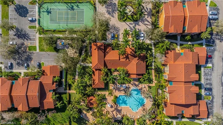 Aerial overview of property's location