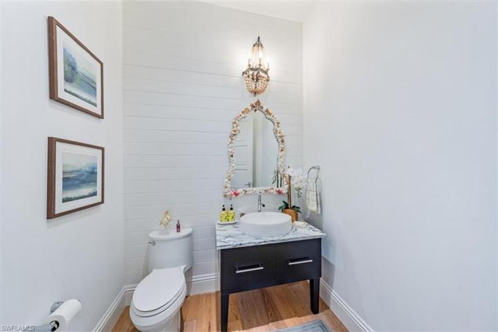 First floor Half Bath