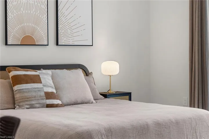 White walls and a neutral color palette
