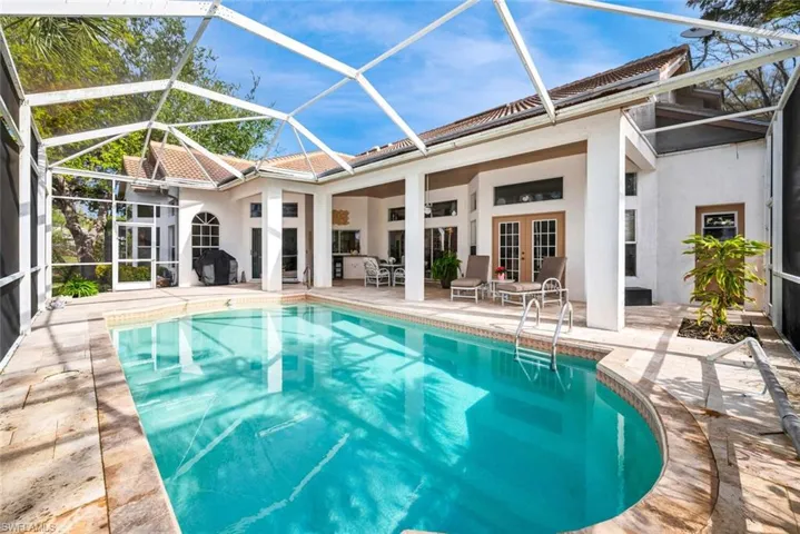 Wonderful outdoor pool and large screened in lanai