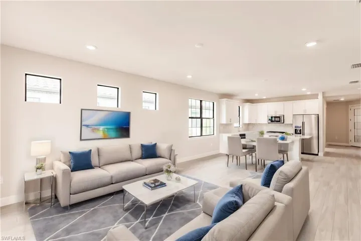 Virtually Staged Great Room