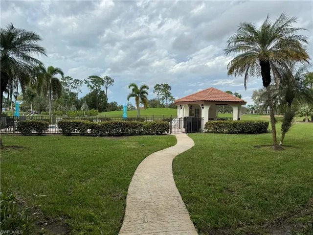 Walk Way To Pool