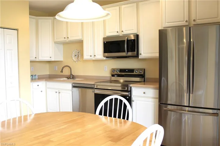 New stainless steel appliances