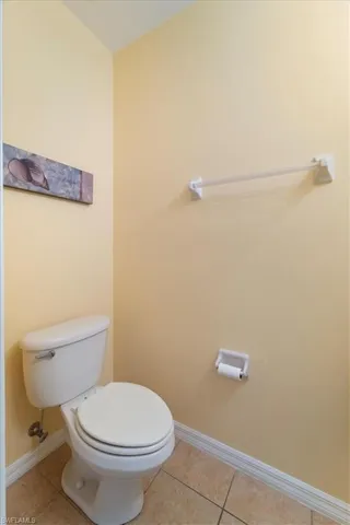 Downstairs half bath
