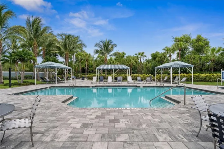 View of pool