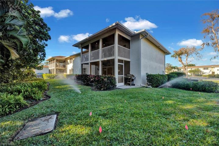 Rear view of condo!