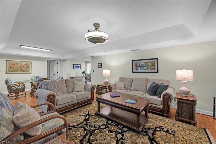 Beautiful living area with comfortable furniture!