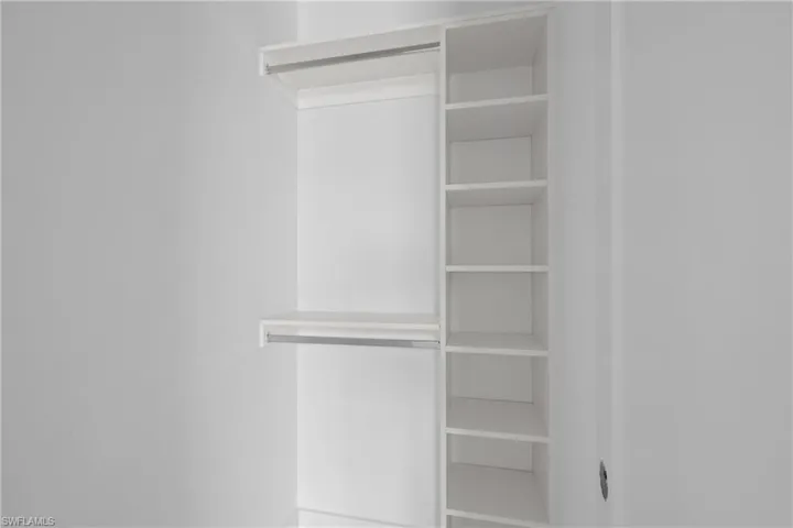 View of closet