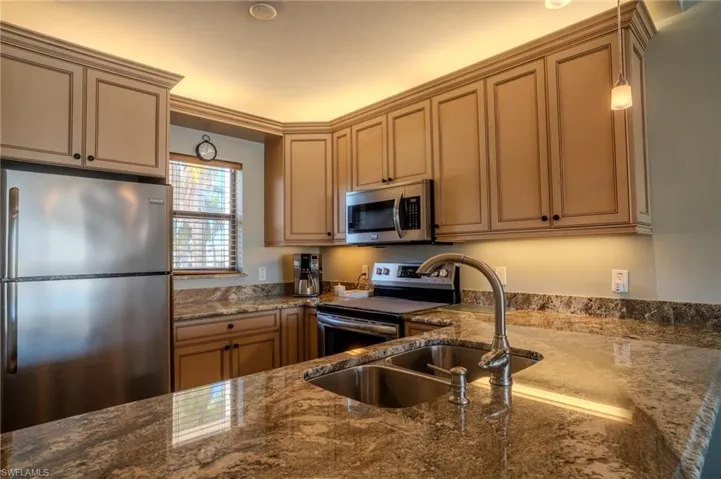 Kitchen featuring stainless steel appliances