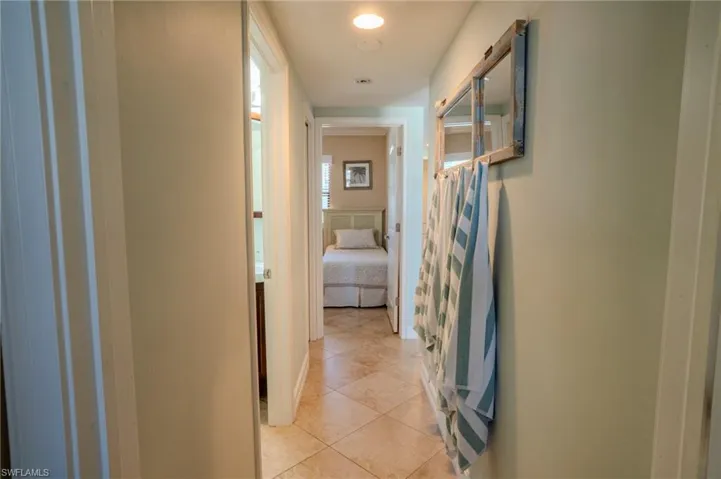 Hall to guest bedroom