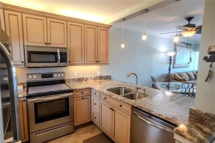 Kitchen featuring stainless steel appliances