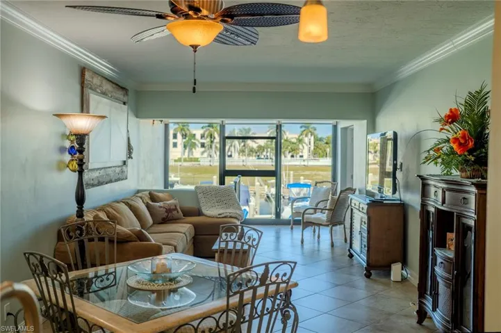 Living and dining room