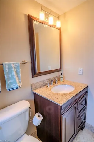 Full bath on first floor