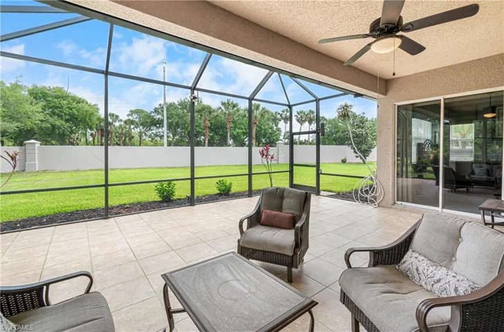 privacy wall, huge back yard! offers room for a pool and backyard oasis!