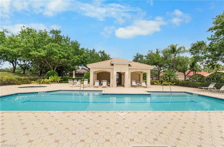 private pool area for Hidden Links residents