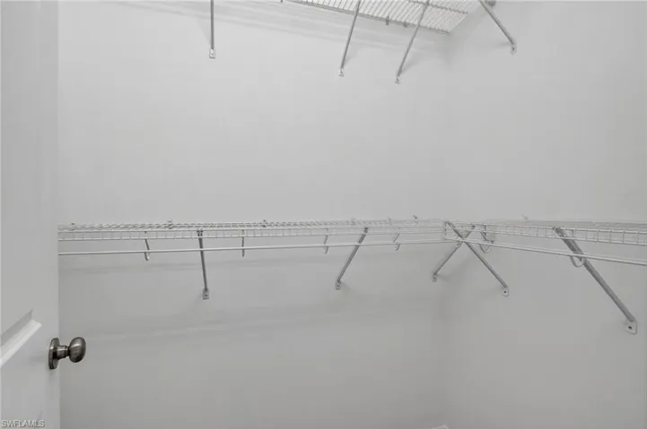 View of spacious closet